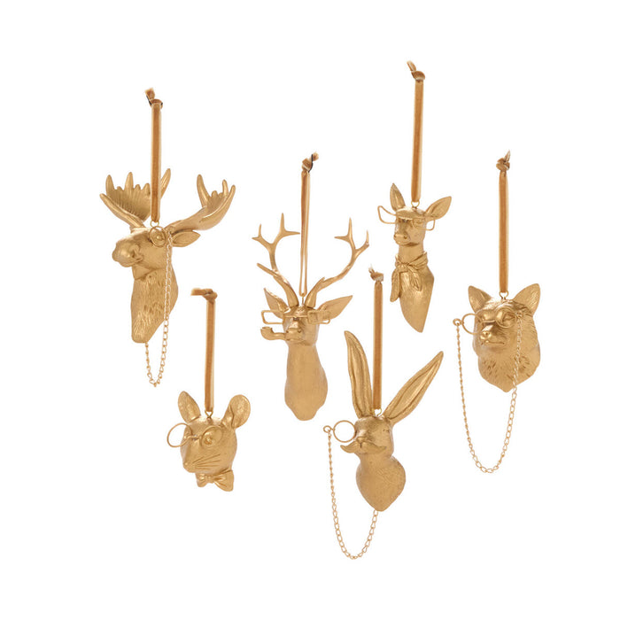 Eric and Eloise Frankie Ornaments Set/4
