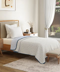 Everyday Single Dohar, Blueberry|95 GSM Micro Polyester|Reversible