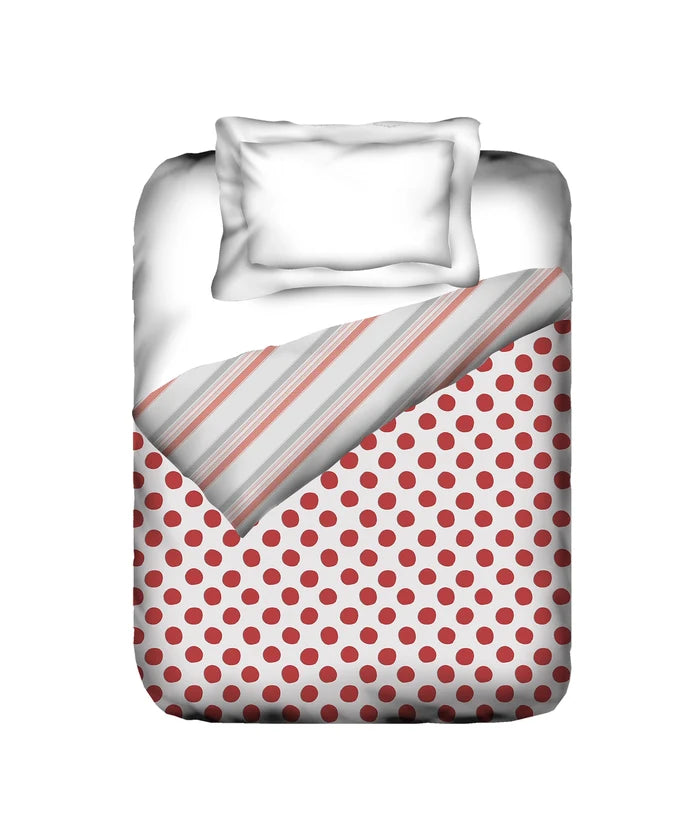 Everyday Single Dohar, Dottie|95 GSM Micro Polyester|Reversible