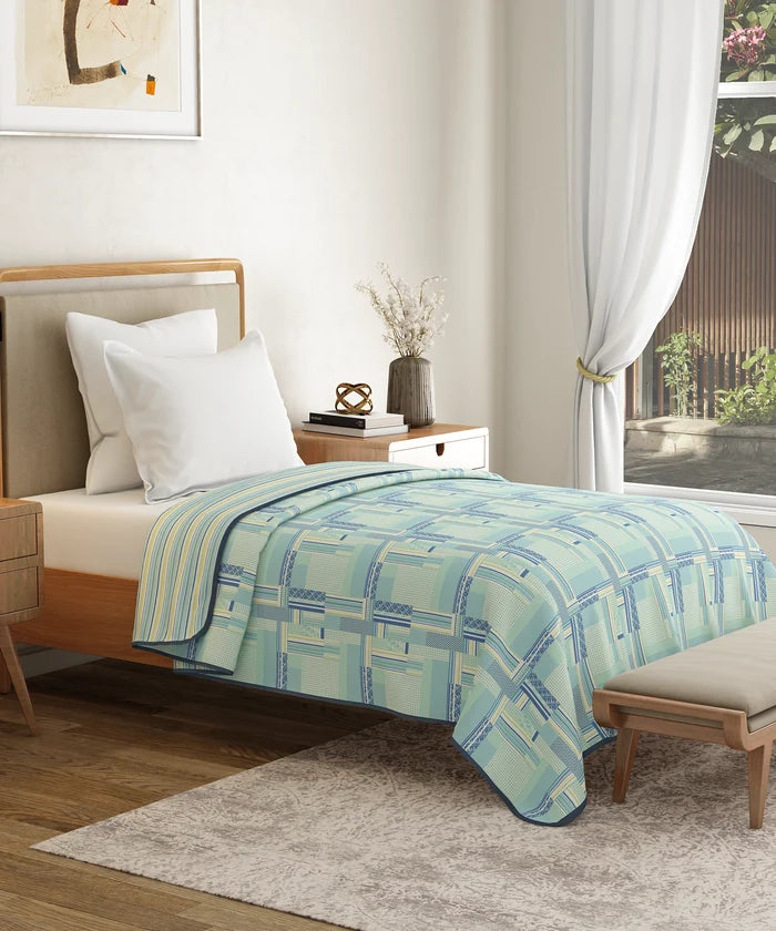 Everyday Single Dohar, Mazikien|95 GSM Micro Polyester|Reversible