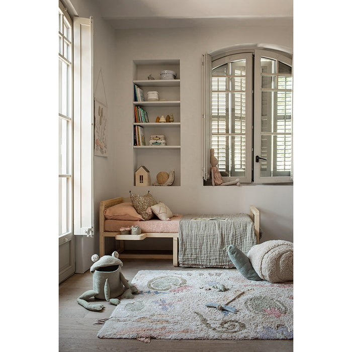 Fantasy Garden Mr Snail Pouf - Rugs by Roo