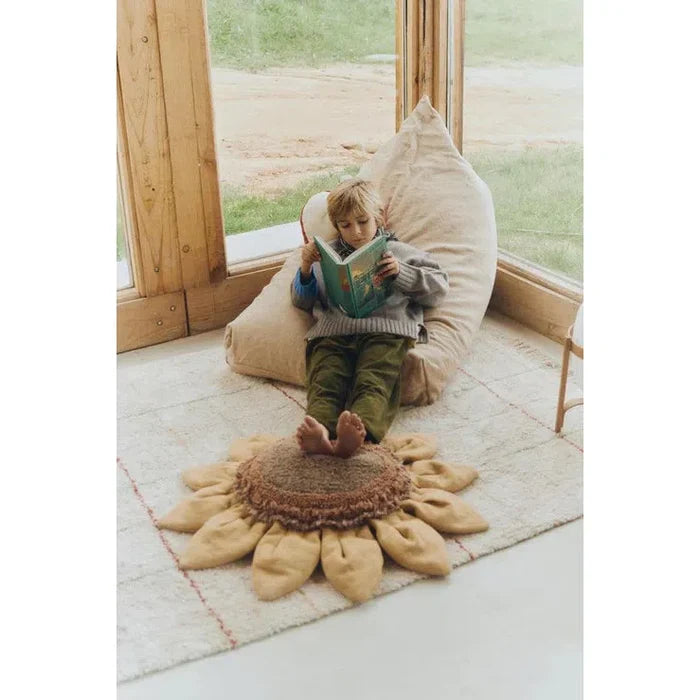 Farm Sunflower Floor Cushion - Rugs by Roo