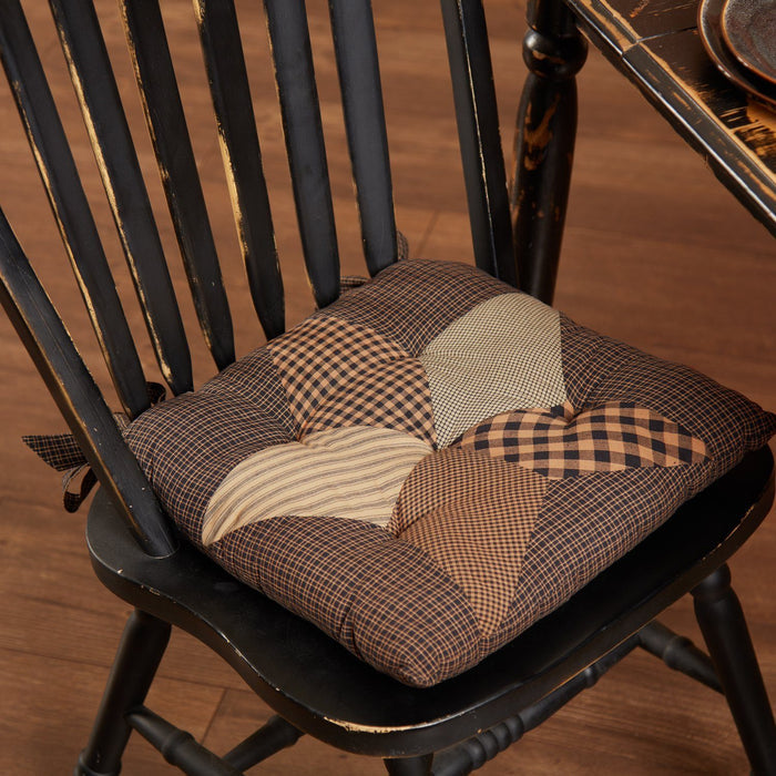 Farmhouse Star Chair Pad 14" - Primitive Star Quilt Shop