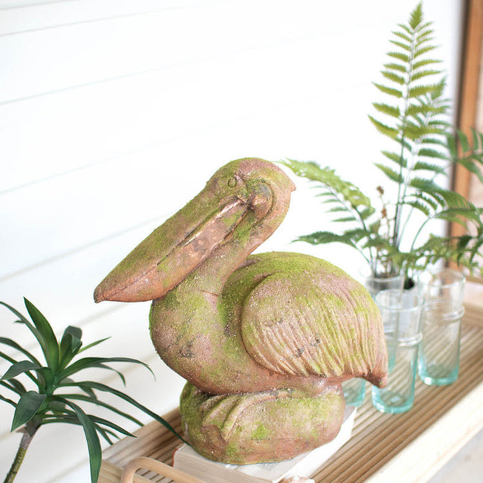 Faux Concrete Pelican
