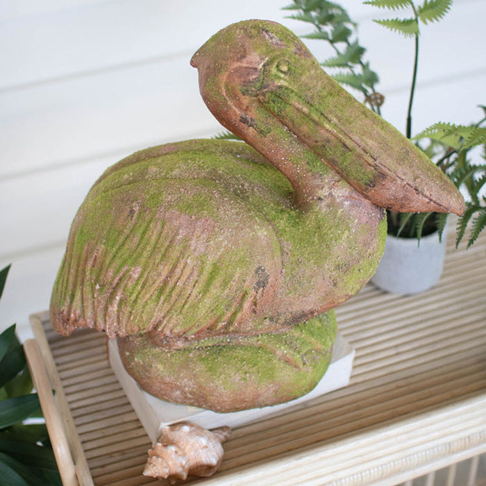 Faux Concrete Pelican