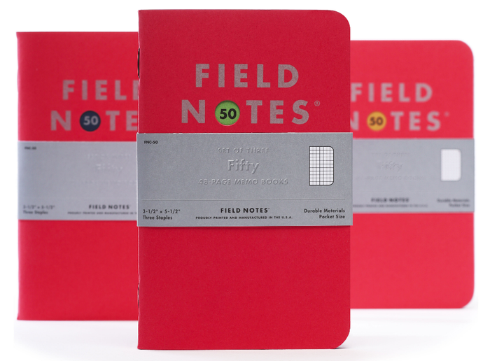 Field Notes - Fifty (set of 3)