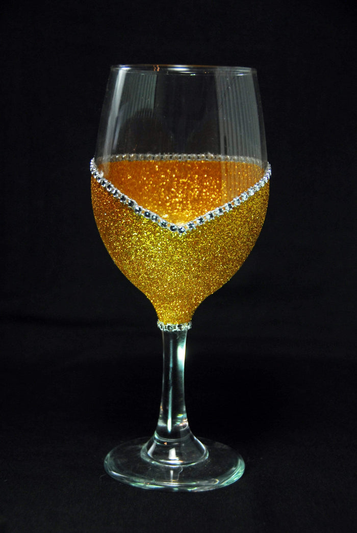 Floral Skull Design #1-Bling Stem or Stemless Wine Glasses-Choose your color-Pirate Theme - Winey Bitches - Wine- Women- K9's