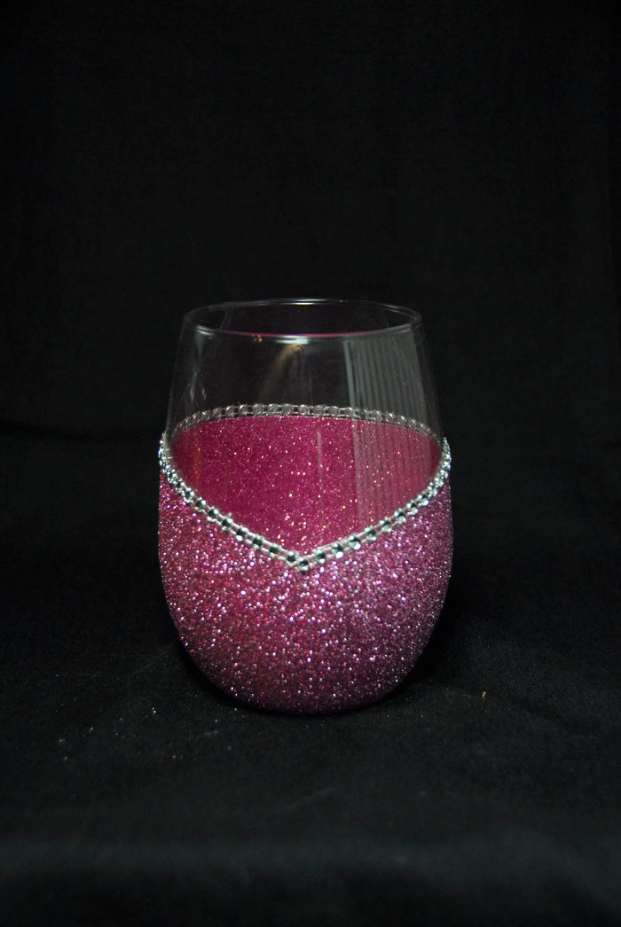 Pink / Stemless / Glass