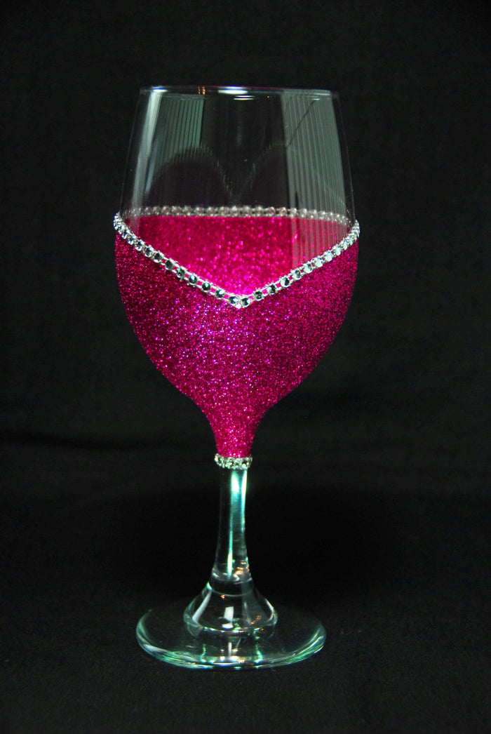 Fushia / Stem / Glass