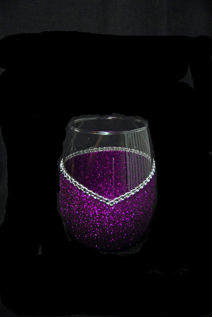 Purple / Stemless / Glass