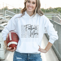 Football Mom Definition Funny Graphic Hoodie