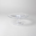 FOOTED CAKE PLATE CLEAR H 12CM (202016393)