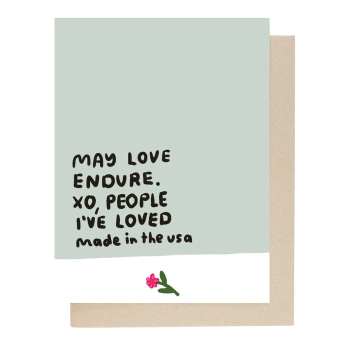 Forever and Ever Wedding Cake Card