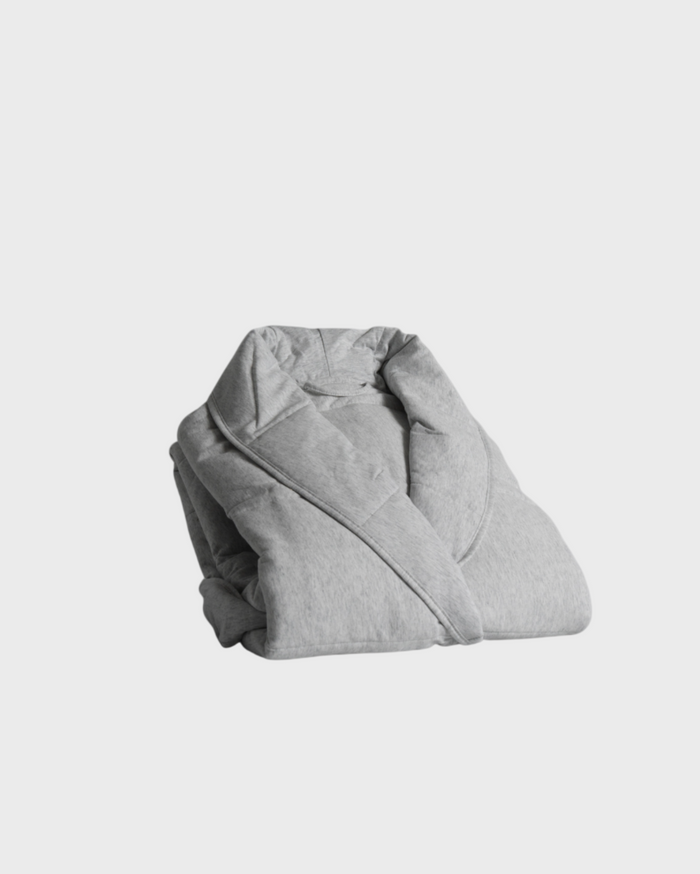 Foxford Grey Padded Robe