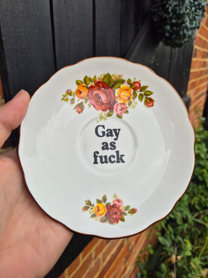 Gay as fuck saucer