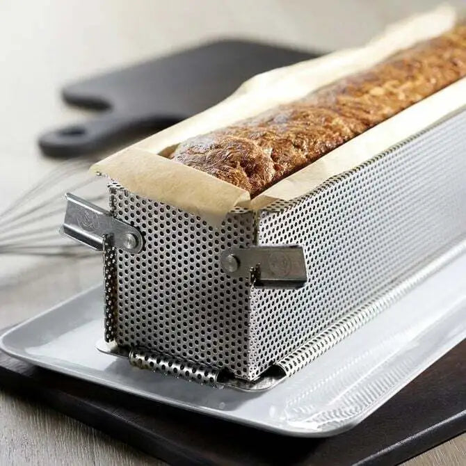 GEOforme Perforated Foldable Pate Mold 18.8 inches Long