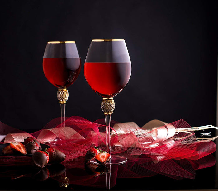 Glam Wine Glasses Set of 2