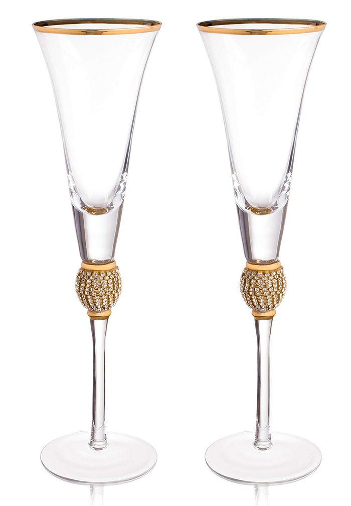 Glam Wine Glasses Set of 2