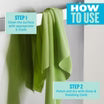 GLASS & POLISHING E-CLOTHS, 4 PACK