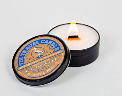 Good & Well Supply Company - Tin Travel Candle