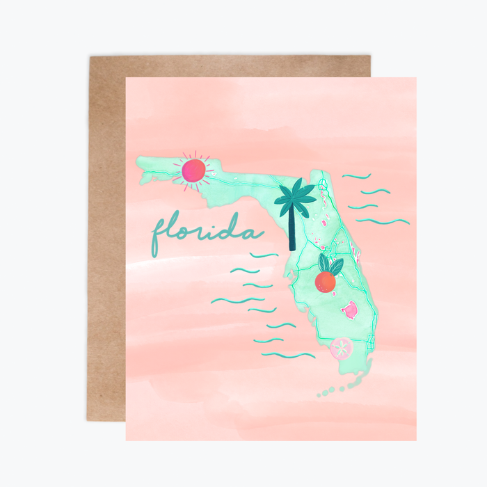 Greeting Card - Florida See America