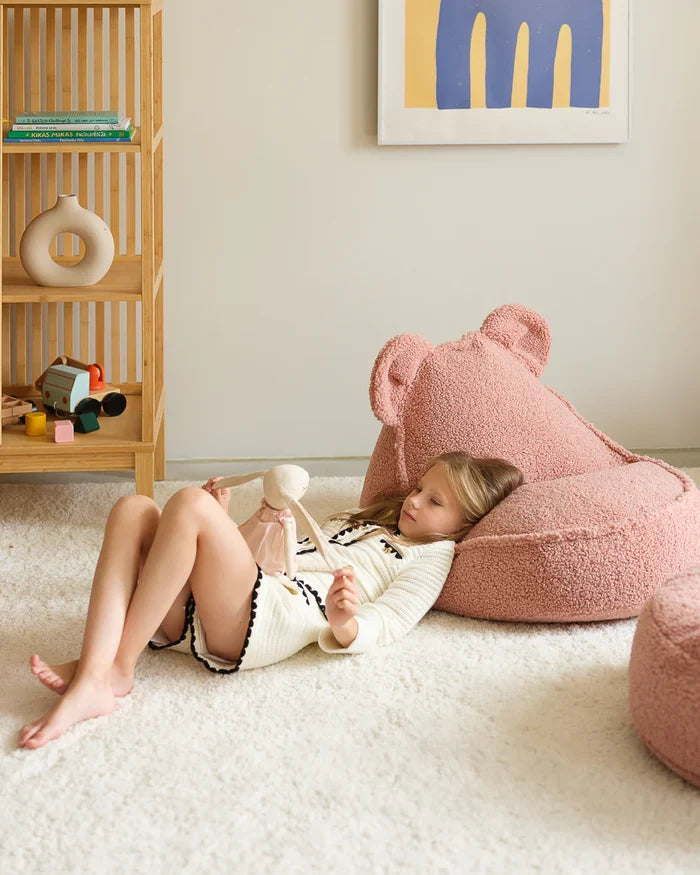 Guava Bear Beanbag - Rugs by Roo