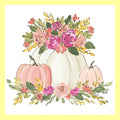 Haley Pumpkins & Flowers Square Pillow Swap