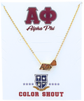 Heart Necklace- Alpha Phi