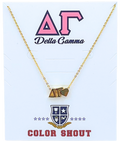 Heart Necklace- Delta Gamma