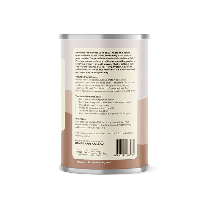 Hemp Foods Australia Organic Hemp Protein Shake Chocolate - 420g - L'Organic