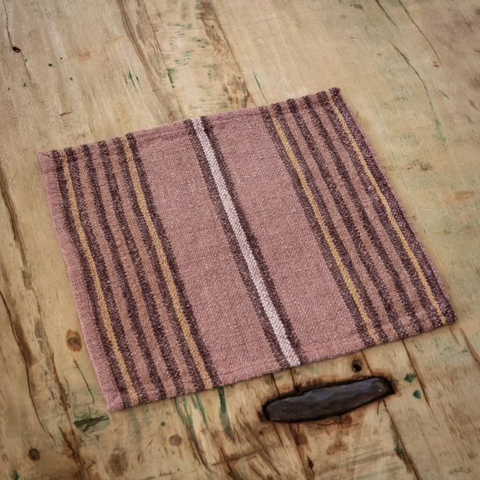 Hollyhock Striped Dishcloth Set/4