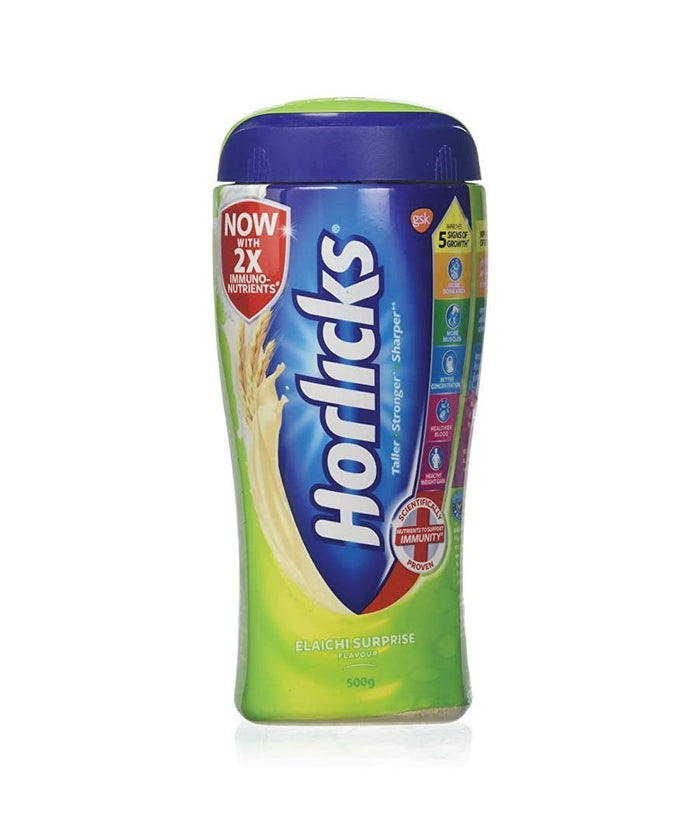 Horlicks Malt Drink Mix Elaichi Flavor 17.6 oz / 500 gram - Daily Fresh Grocery