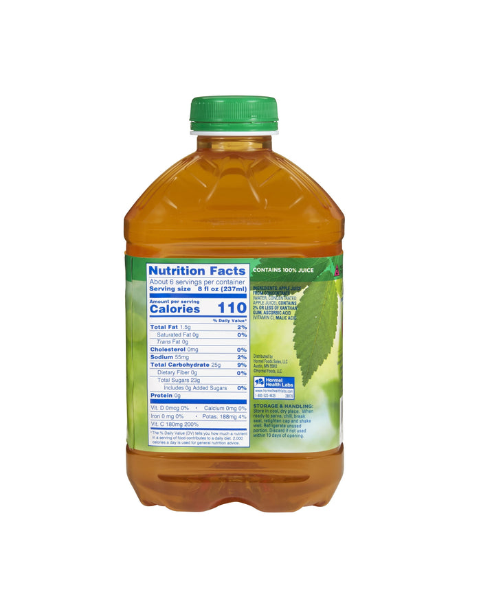 Hormel Food Services Thick & Easy Thickened Beverage: Apple, 48 oz, Nectar Consistency, 6 Count 67214120