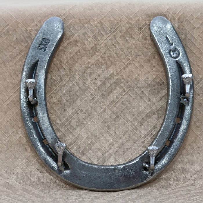 Horseshoe and Horseshoe Nail Key Holder