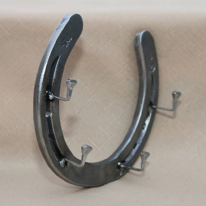 Horseshoe and Horseshoe Nail Key Holder