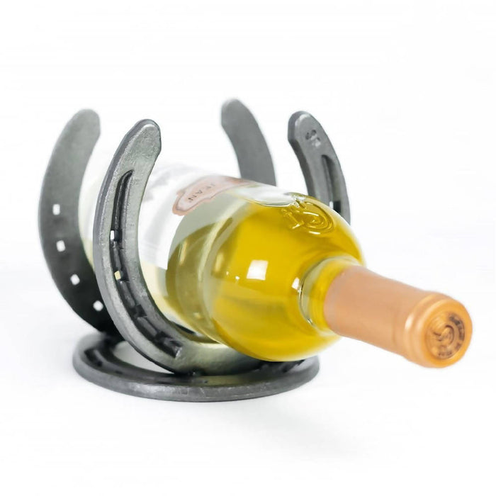Horseshoe Wine Bottle Holder - 1 bottle