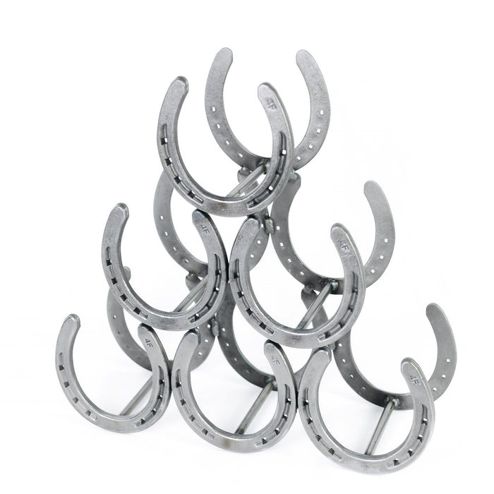 Horseshoe Wine Bottle Holder - 6 Bottles