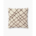 Ivory Black Cotton Pillow - Rugs by Roo