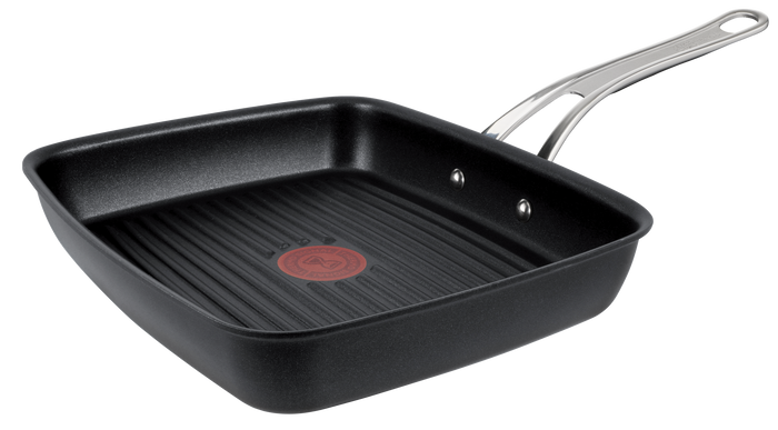Jamie Oliver by Tefal Induction Non-Stick Cast Aluminum Grill Pan 23cm x 27cm