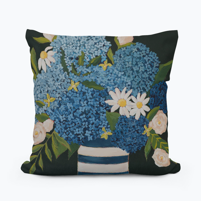 Jennifer's Abundant Blooms Pillow