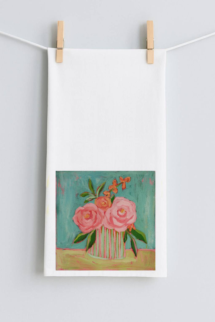 Jennifer's Calypso Queen Tea Towel