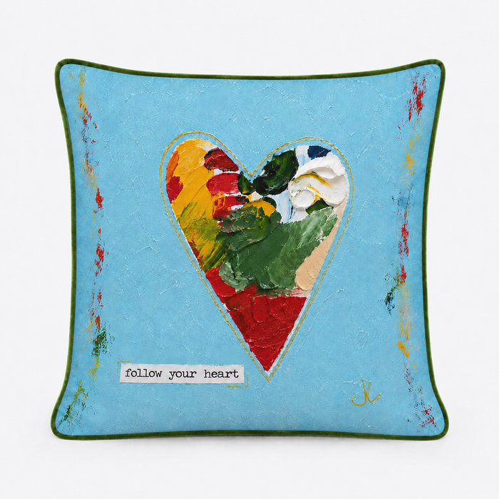 Jennifer's Follow Your Heart Pillow