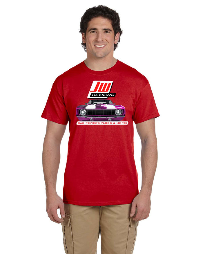 JW CAR REVIEWS Chev T-shirt