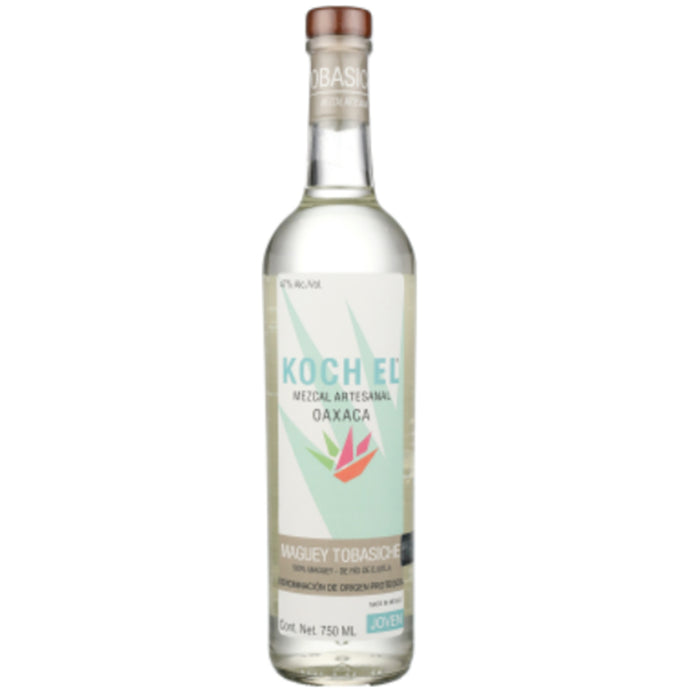 Koch El Mezcal Artesanal Joven Maguey Tobasiche de Rio de Ejutla
