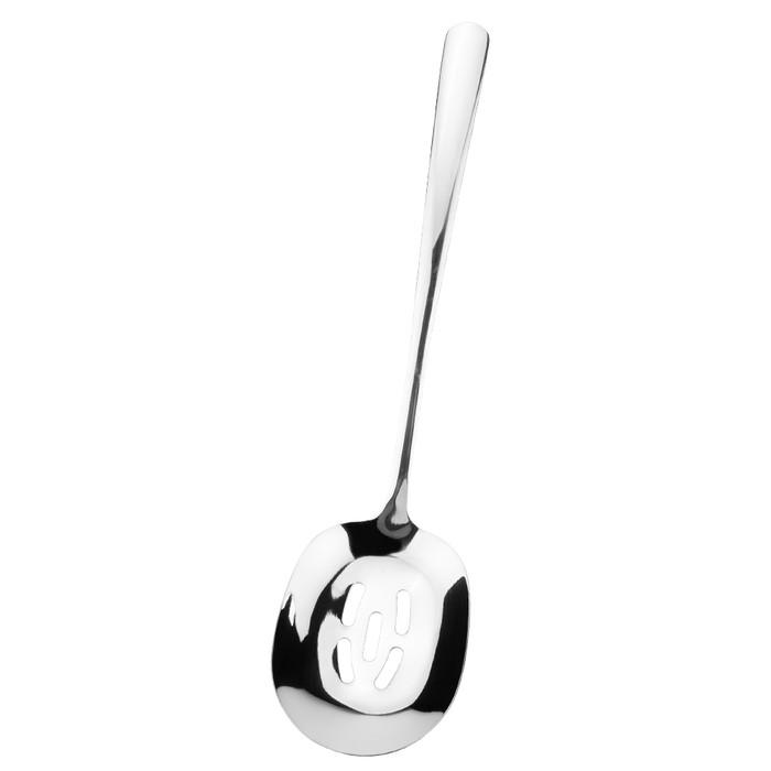 Large Serving Spoons 12 Inch Stainless Steel - Buffet Spoons Set of 6