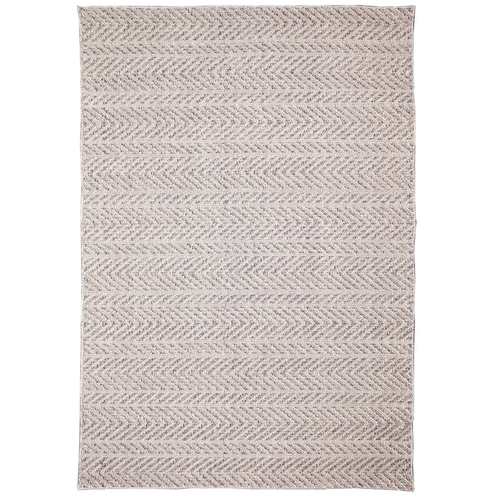Liora Manne Dunes Chevron Indoor Outdoor Area Rug Silver
