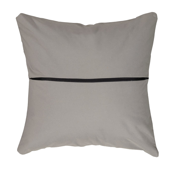Liora Manne Frontporch Magnolia Indoor Outdoor Pillow Chambray