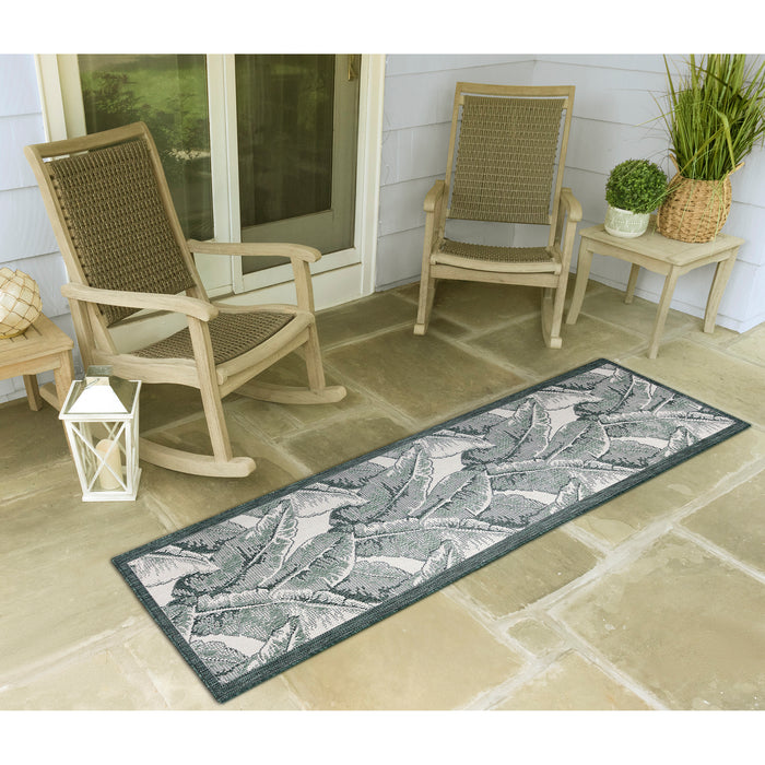 Liora Manne Malibu Fronds Indoor Outdoor Area Rug Green