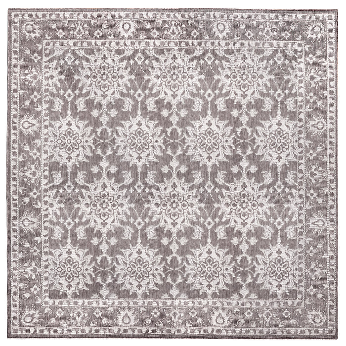 Liora Manne Malibu Kashan Indoor Outdoor Area Rug Silver