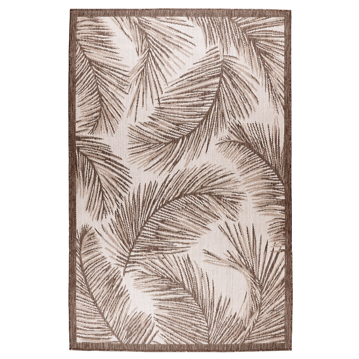 Liora Manne Malibu Palm Indoor Outdoor Area Rug Neutral